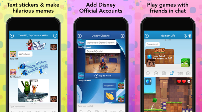 迪士尼推自家通訊App　專攻兒童與青少年